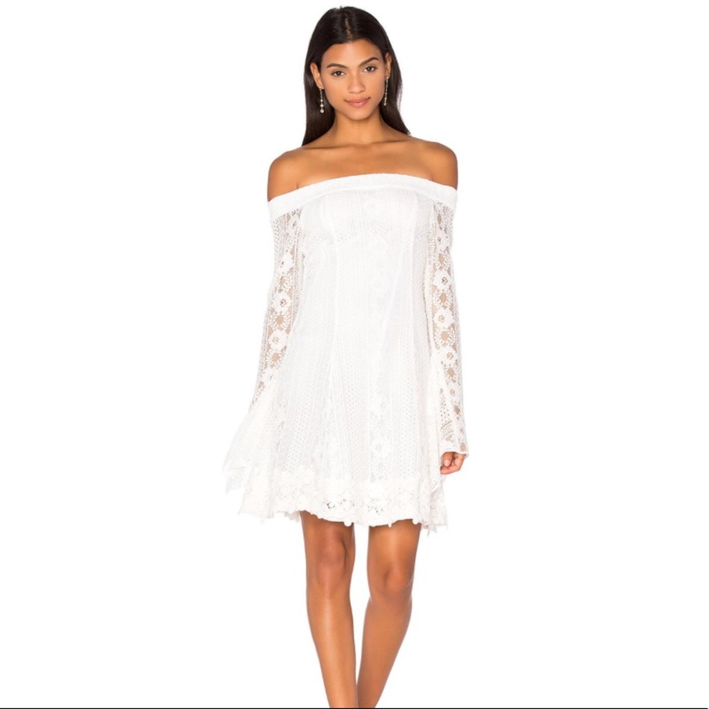 NWT NICHOLAS Cornelli Lace Fit & Flare Dress